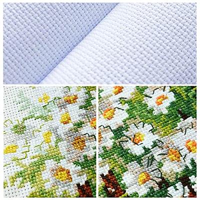 Aktudy Sunflower Butterfly Full Cross Stitch 11CT Cotton Thread