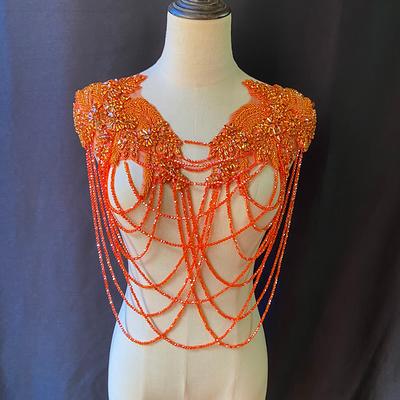 Burlesque costume of body chain jewelry, rave outfits - Inspire Uplift