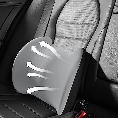 Lumbar Support Pillow For Car Seat Back Support Pillow For Car, Office,  Gaming Chair, Recliner Memory Foam Back Cushion With Removeable And  Washable