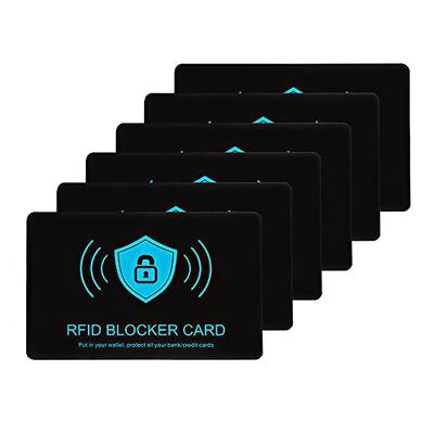 Slim Anti Rfid Wallet Blocking Card Reader Bank Card - Temu