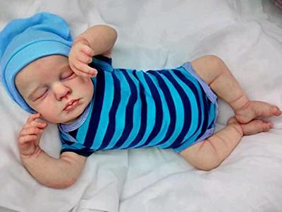 KOKOMANDY Reborn Baby Dolls 19 inch Realistic Newborn Size Boy