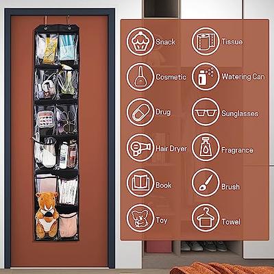 ESINGMILL Over the Door Shoe Organizer - Hanging Holder with 12 Large Clear  Pockets and 2 Metal Hooks, Shoe Rack for Narrow Closet Door - Yahoo Shopping