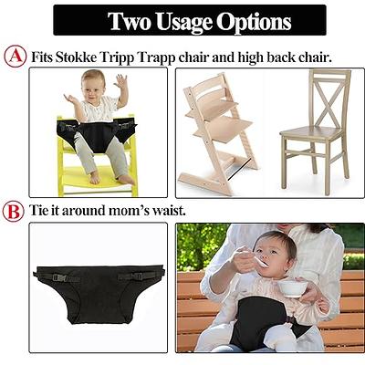 Baby chair safety belt