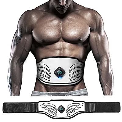 Muscle Toner Ab Trainer Rechargeble Abdominal Toning Belt 10 modes 20  Intensities for Abdomen/Arm/Leg Training Men Women Abs Workout Machine