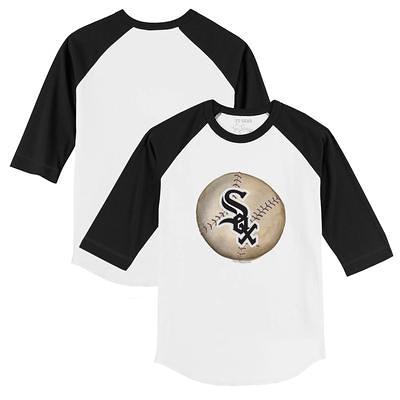 Youth Tiny Turnip White/Black Chicago White Sox Stitched Baseball  3/4-Sleeve Raglan T-Shirt - Yahoo Shopping