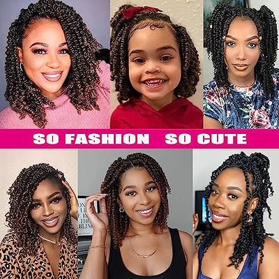 Crochet Braids on Natural Hair (Kid Friendly) 