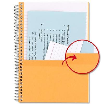 Five Star Personal Spiral Notebook, College Ruled 4 3/8 x 7 Orange