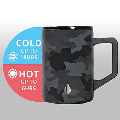 16 oz Coffee Mug in Grey Camo from Corkcicle, Insulated Travel Mug