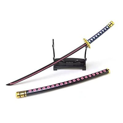 Hejiu Roronoa Zoro Katana, Yama Enma/Death Surgeon Trafalgar Law Anime  Samurai Cosplay Sword, Handmade Japanese Katana, Replica Sword, Anime  Original Texture, 1045 Carbon Steel About 41 inch Overall - Yahoo Shopping