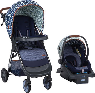 Monbebe Dash Travel System Stroller and Infant Car Seat, Boho 