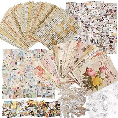 SEEVAE Aesthetic Scrapbook Kit(348pcs), Vintage Scrapbooking Supplies  Stickers, Bullet Junk Journal Kit Journaling Stationery, A6 Grid Notebook  with Graph Ruled Pages DIY Scrapbook Gift for Girl - Yahoo Shopping