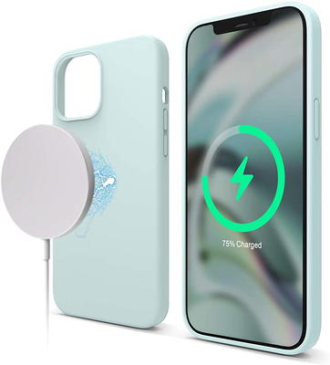 Surlong Clear Magnetic Phone Case for iPhone 12 Pro Max Case, Compatible  with MagSafe Wireless Charging