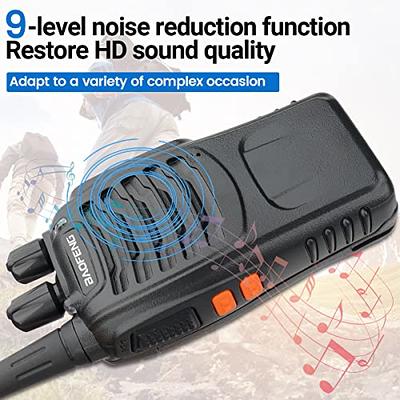  2Pcs Rechargeable Walkie Talkies for Adults Two Way Radios for  Outdoors USB Rechargeable Long Range 22 Channel Adapter, Charger, Battery  Included with NOAA & Weather Alerts : Electronics