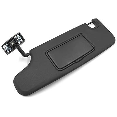 Nakuuly Left Driver Side Sun Visor Black Compatible with Jeep