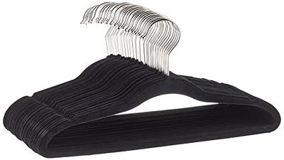 Home Basics Black Velvet Shirt Hangers 3-Pack HDC65632 - The Home