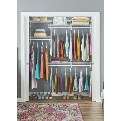 ShelfTrack 84 W - 120 W Closet System Starter Kit