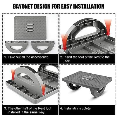 Rocking Foot Rest Under Desk, Detachable Office Feet Rest Non-Skidding  Ergonomic Foot Stool Under Desk with Massage Rollers for Office Home Work -  Yahoo Shopping