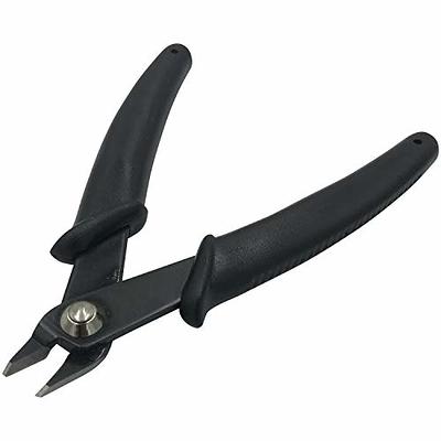 BOOSDEN Wire Cutter,6.5 inch Side Cutters,Spring Loaded Wire Cutters for  Crafting,Flush Cutter,Ultra Sharp for Jewelry Making,Flush Cut Pliers,Dikes