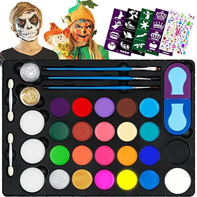 Kipipol Rock Painting Kit for Kids - DIY Arts and Crafts Set for Girls, Boys Ages 3, 4, 5 and Up - Fun Outdoor Activities w/10 Stones, 12 Acrylic