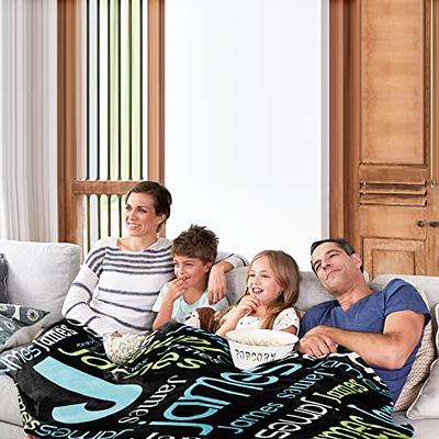 PERSONALIZED THROW BLANKETS FOR MOM & KIDS