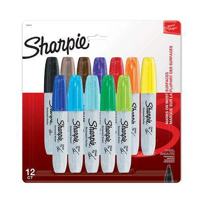 Sharpie Permanent Markers Chisel Tip Assorted Metallic 6/Pack (2089634)