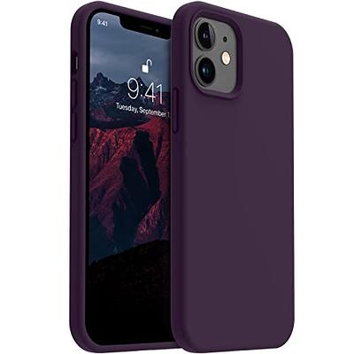 elago Compatible with iPhone 12 Case, iPhone 12 Pro Case, Liquid Silicone  Case for iPhone 12, Case for iPhone 12 Pro 6.1 Inch [Lavender] - Full Body