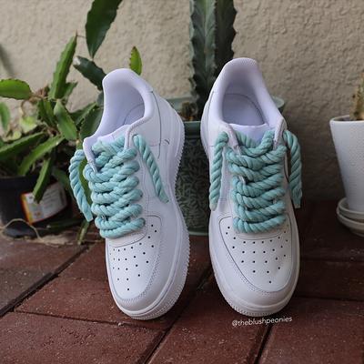 Nike Air Force 1 With Custom Rope Laces