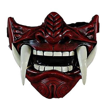 Samurai Armor Real Cool Face Masks Japanese Hannya Mask Demon Oni