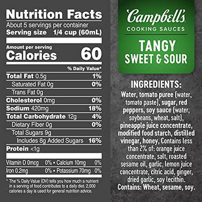 Campbell's Skillet Sauces, Sweet & Sour Chicken, 11 Oz (Pack of 6)