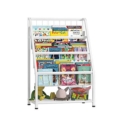 Lerliuo Kids Toy Storage Organizer, Children Small Bookcase and