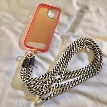 Dopamine Style Hk Style Smartphone Short Lanyard, Double Hook Hand