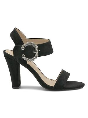 Adrienne Vittadini Women's Geno Embellished Sandals - Black - Size 9 -  Yahoo Shopping