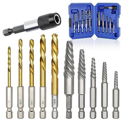 TOPEC Bolt Extractor Kit, 29 Piece Screw Extractor and Left Hand Drill Bit  Set, Easy Out Stripped Lug Nut Remover Socket for Stripped, Damaged,  Rounded-Off, Rusted Bolts, Nuts & Screws - Yahoo