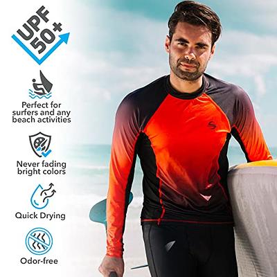 Men's Long-Sleeve Platinum UPF 50+ Rashguard