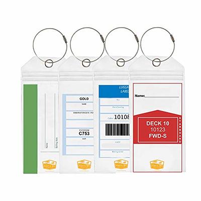 Cruising Ducks for Norwegian Cruise Line Boarding Pass Hang Tag with Rubber  Bands | 30 Pack | Tags 2 x 3.5 inches Size to Attach to Sailor Rubber
