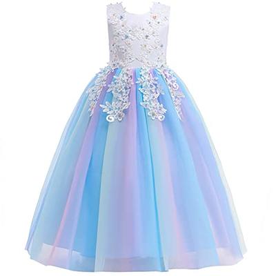 New summer Children Dresses For Girls princess Kids Formal Wear Princess  Dress For Baby Girl 8 10 12 Year Birthday Party Dress | Wish