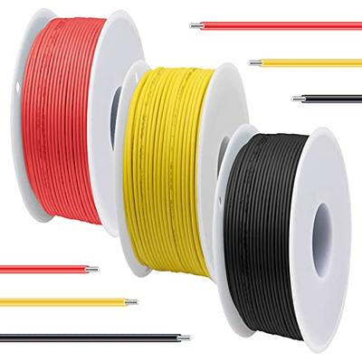 22 awg Solid Wire kit Electrical Wire Cable 7colors 26ft Each spools 22  Gauge UL1007 Tinned Copper Hook up Wire kit breadboard Wire for DIY - Yahoo  Shopping