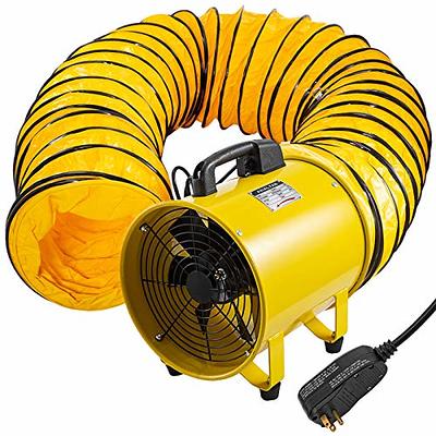 iLiving Utility High Velocity Blower, Fume Extractor, Portable Exhaust and  Ventilator Fan (Utility 12)
