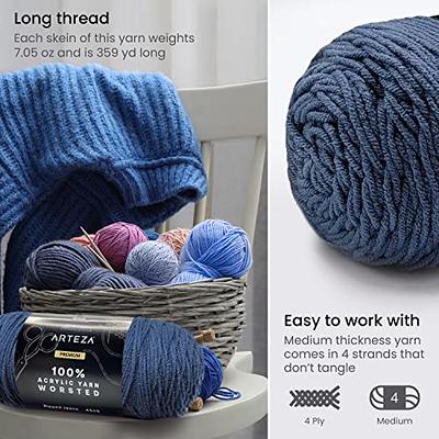  200g Yarn for Crocheting, Crochet Yarn, Easy Yarn for