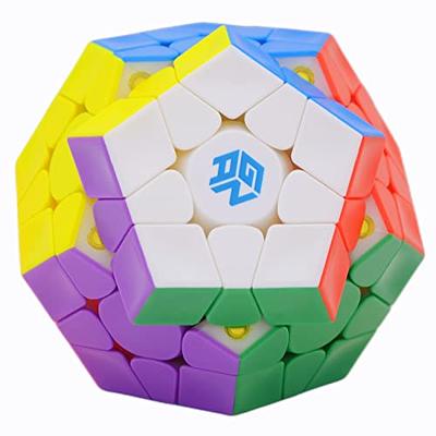 GAN Megaminx M, Speed Cube Pentagonal Magnetic Frosted Surface Stickerless  