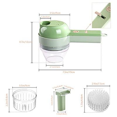 Ourokhome Salad Spinner Lettuce Spinner, One-handed Easy Press Large Salad  Dryer Mixer and Vegetable Chopper, Onion Chopper, 12 in 1 Professional