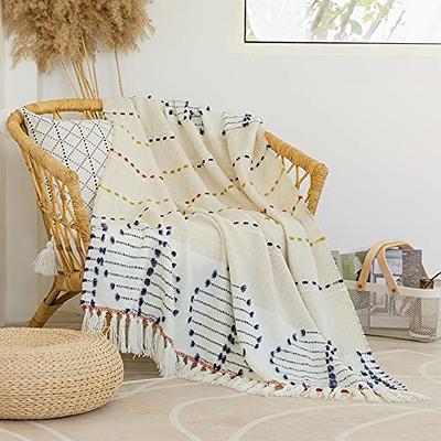 Boho Ribbon Grey Microfiber Quilt Set with Tassels - Full - Queen