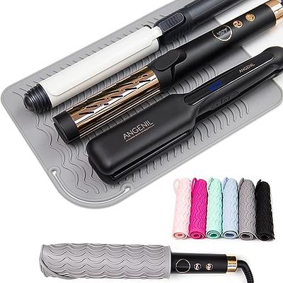 Bcway Hair Straightener 1.5 Wide Plate Flat Iron for Hair with Adjustable  Temperature 250 F-450 F Digital LCD & PTC Heater 3D Titanium Floating  Plates 2-in-1 Hair Iron for All Hair Types