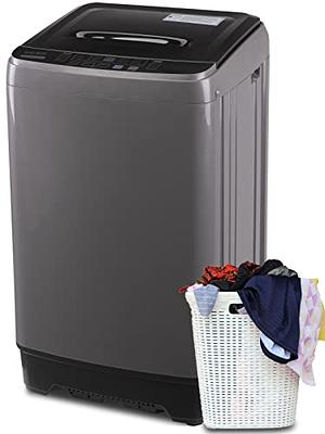 COSTWAY Portable Washing Machine, Twin Tub 21Lbs Capacity, Washer(14.4Lbs)  and Spinner(6.6Lbs), Laundry Machine with Control Knobs, Built-in Drain  Pump, Compact washer for Apartment, RV, Grey - Yahoo Shopping