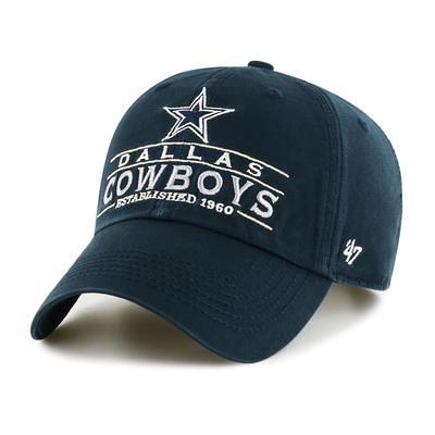 '47 Men's Navy/Gray Dallas Cowboys Rexford Cuffed Knit Hat with Pom :  Sports & Outdoors 