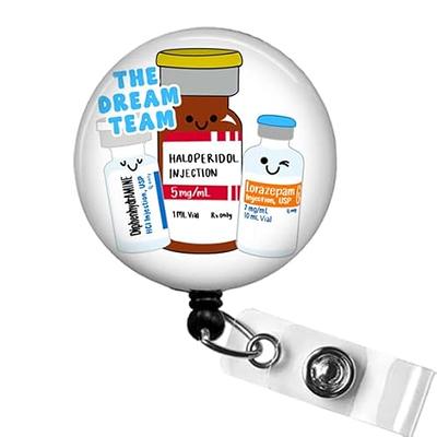 The Dream Team Badge Reel, ER Department Badge Holder, Funny Nurse Badge  Reel, Cute Nurse Week Gift,Healthcare Worker Retractable Badge Reel - Yahoo  Shopping