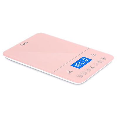 Ozeri Pro Digital Kitchen Food Scale, 0.05 oz to 12 lbs (1 gram to 5.4 kg); Chrome