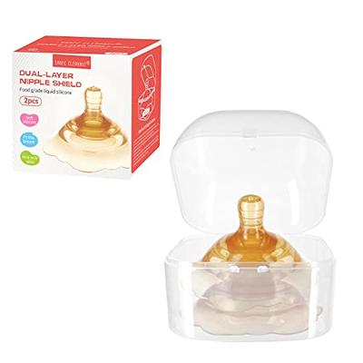 Medela Contact Nipple Shield, 16mm Extra Small, Nippleshield for  Breastfeeding with Latch Difficulties or Flat or Inverted Nipples, Made  Without BPA : Breast Nipple Therapy Products : Baby 