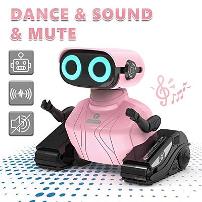 Robot Toys for Kids 6-8 Giant Robot Toys with 10 Sports Cones, Smart Remote  Control Robot can Auto-Demo Dance Music Story Poem, Kids Toys for Boys Age