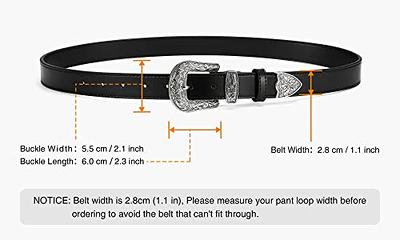 macoking Rhinestone Belt